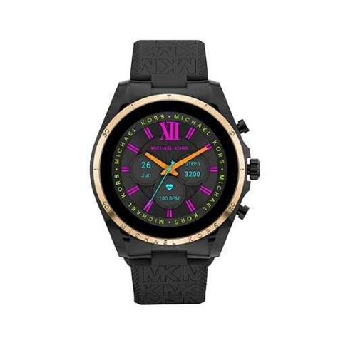 smartwatch michael kors black|Michael Kors gen bradshaw smartwatch.